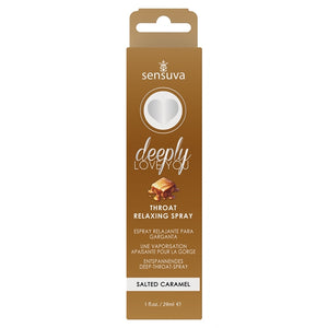 Sensuva Deeply Love You Throat Relaxing Spray-Salted Caramel 1oz