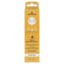 Load image into Gallery viewer, Sensuva Deeply Love You Throat Relaxing Spray-Butter Rum 1oz