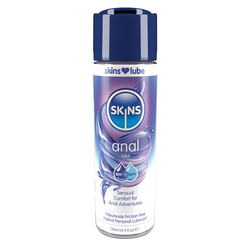 Skins Anal Silicone Lubricant 4oz SKLUBAN4