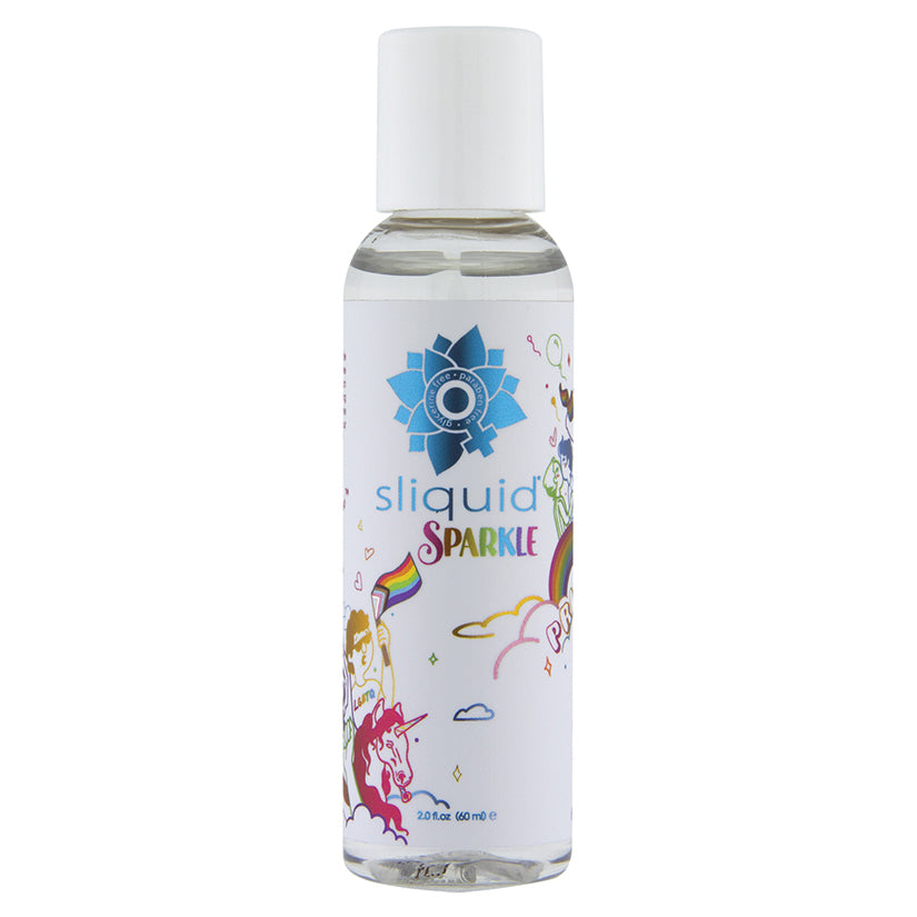 Sliquid Sparkle Pride Lube 2oz 104