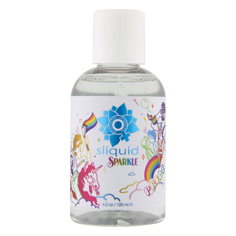 Sliquid Sparkle Pride Lube 4.2oz 105