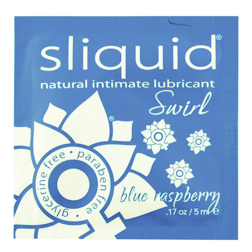 Sliquid Swirl Foil Packet-Blue Raspber... 030