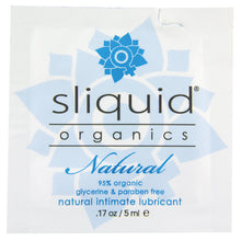 Load image into Gallery viewer, Sliquid Organics-Natural Foil .17oz SLIQUID LLC