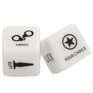 Ouch! BDSM Naughty Dice-Black