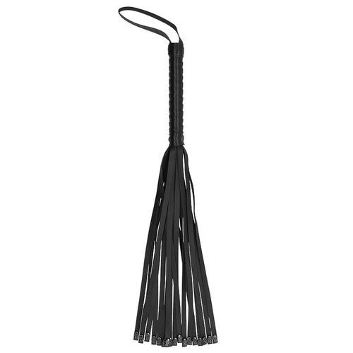 Ouch Skulls & Bones Whip With Skulls-B... OU291BLK