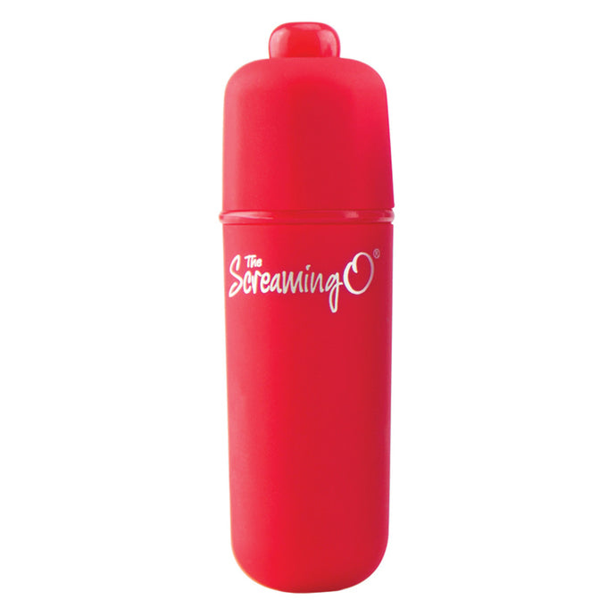 Screaming O 3+1 Soft Touch Bullet-Red BUL4-R