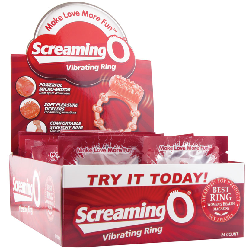 Screaming O Vibrating Ring Display of ...  LifestyleDistributing.com