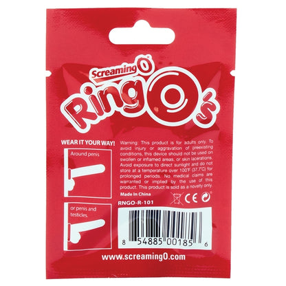 Screaming O RingO-Red
