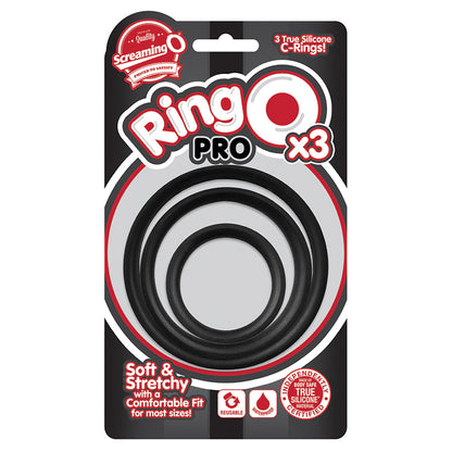Screaming O RingO Pro x3-Black PRO-BL