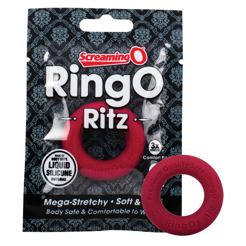 Screaming "O" RingO Ritz C-Ring-Red LSR-R