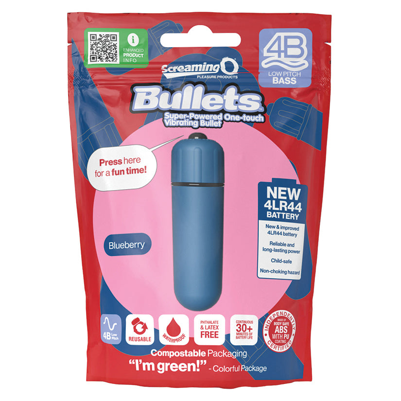Screaming O 4B Bullet-Blueberry 4BBUL-BB