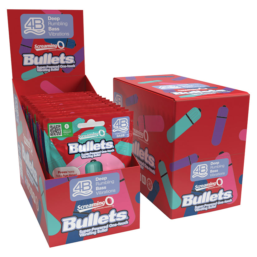 Screaming O 4B Bullet POP Display box ... 4BBUL-AST