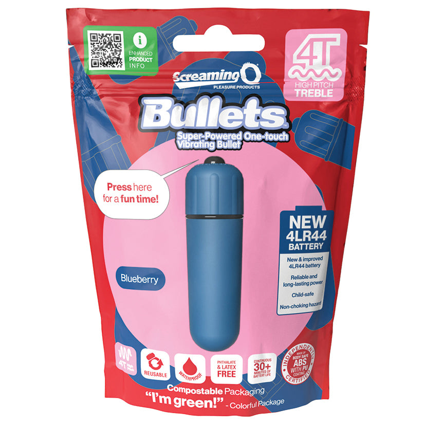 Screaming O 4T Bullet-Blueberry 4TBUL-BB