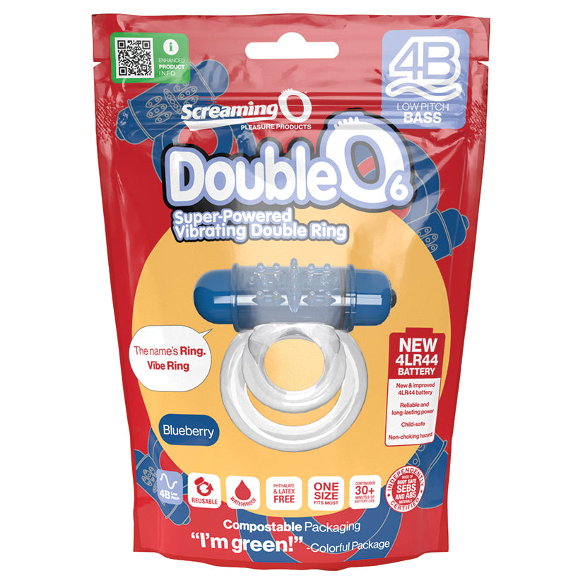 Screaming O 4B DoubleO 6-Blueberry 4BD6-BB
