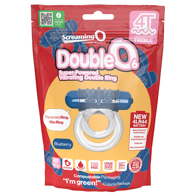 Screaming O 4T DoubleO 6-Blueberry 4TD6-BB