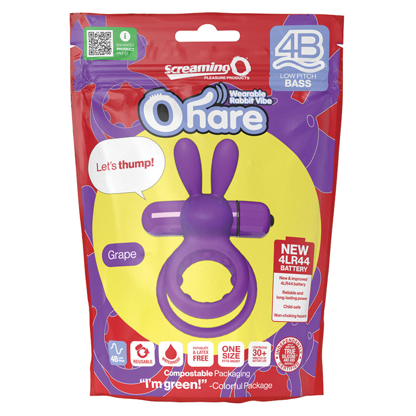 Screaming O 4B Ohare-Grape 4BHAR-GP