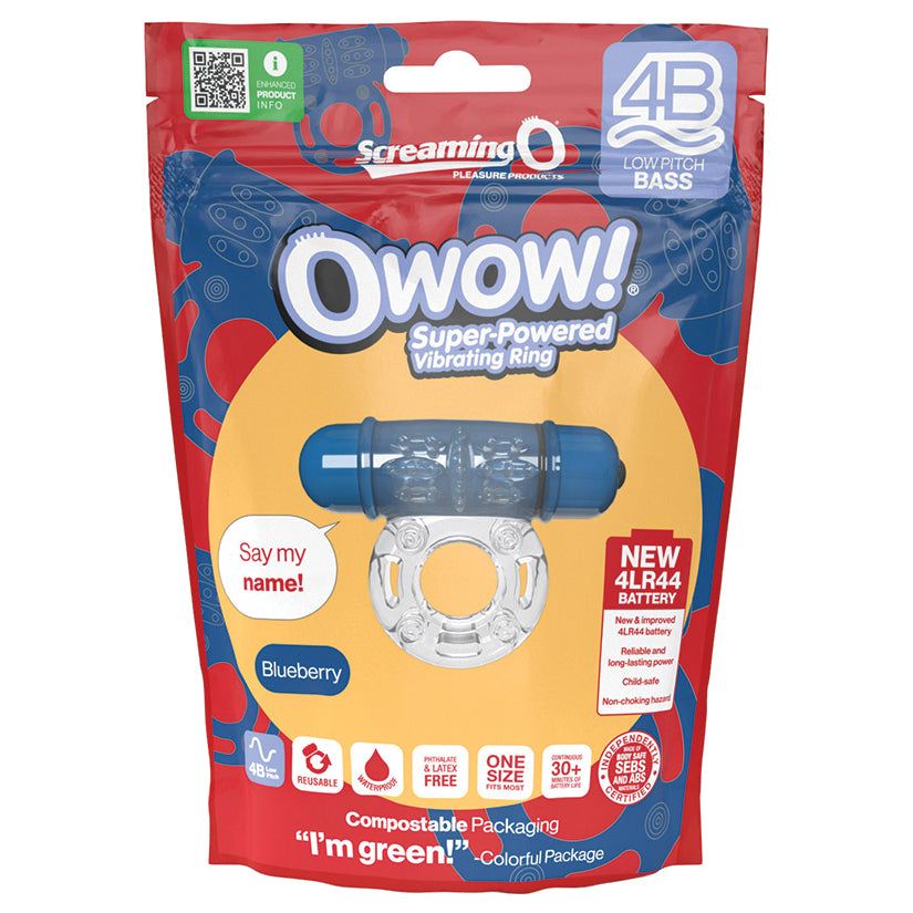 Screaming O 4B OWow-Blueberry 4BOW-BB