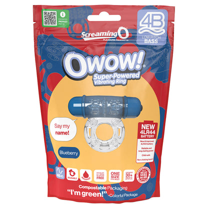 Screaming O 4B OWow-Blueberry 4BOW-BB