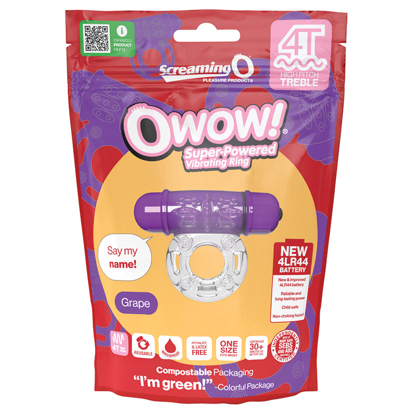 Screaming O 4T OWow-Grape 4TOW-GP