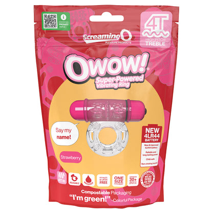 Screaming O 4T OWow-Strawberry 4TOW-ST