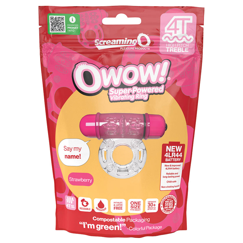 Screaming O 4T OWow-Strawberry 4TOW-ST