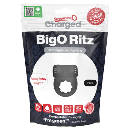 Screaming O Charged Big O Ritz-Black ABR-BL