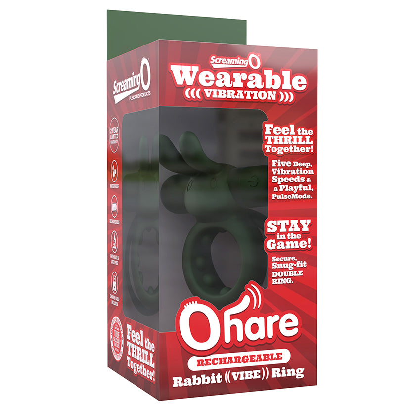 Screaming O Rechargeable Ohare- Green