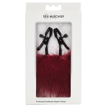 Load image into Gallery viewer, S&amp;M Enchanted Feather Nipple Clamps SS09831