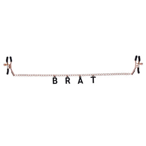 S&M Brat Charmed Nipple Clamps