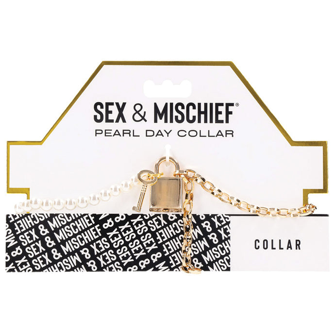 S&M Pearl Day Collar SS09852