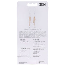 Load image into Gallery viewer, S&amp;M Pearl Nipple Ties