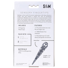 Load image into Gallery viewer, S&amp;M Sensory Fingertips-Black