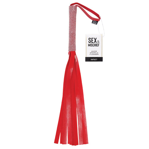 S&M Amor Sparkle Flogger SS09955