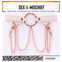Load image into Gallery viewer, S&amp;M Peaches Ôn CreaMe Collar with Nipp... SS09963