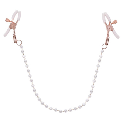 S&M Peaches Ôn CreaMe Pearl Nipple Clamps