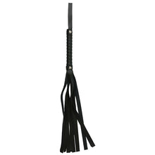 Load image into Gallery viewer, S&amp;M Black Leather Flogger