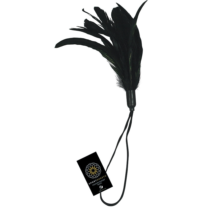 Sportsheets Pleasure Feather-Black SS261-01