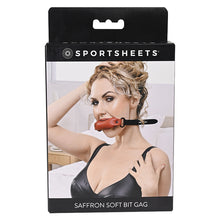 Load image into Gallery viewer, Saffron Soft Bit Gag SS48019
