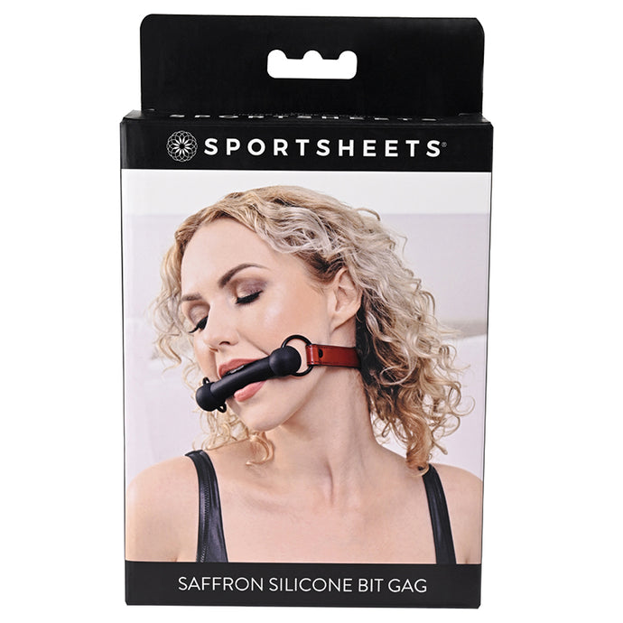Saffron Silicone Bit Gag SS48021