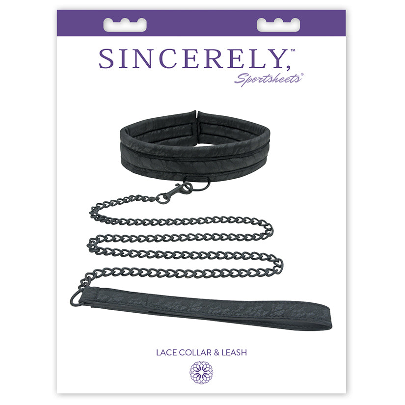 Sincerely Lace Collar & Leash SS520-03