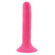 Load image into Gallery viewer, Sportsheets Merge Collection Please Silicone Dildo-Pink 5.25