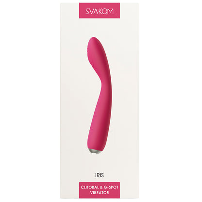 Svakom Iris Clit & G-Spot Vive-Plum Re... S-11-PMR