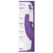 Load image into Gallery viewer, The Rabbit G-Spot Rotating Rabbit Peg-Purple