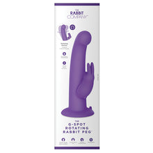 Load image into Gallery viewer, The Rabbit G-Spot Rotating Rabbit Peg-... TRC-024PUR