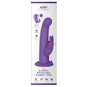 The Rabbit G-Spot Rotating Rabbit Peg-... TRC-024PUR