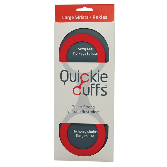 Quickie Cuffs Large-Red USQCLR
