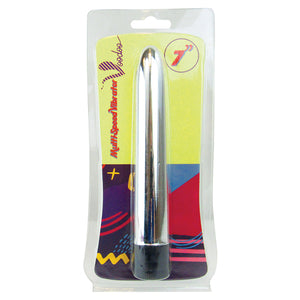 Voodoo Multi-Speed Vibrator-Silver 7" VT-0518