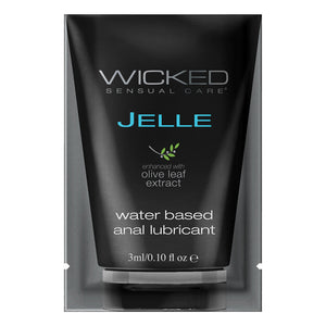 Wicked Jelle Waterbased Anal Lubricant... 90101