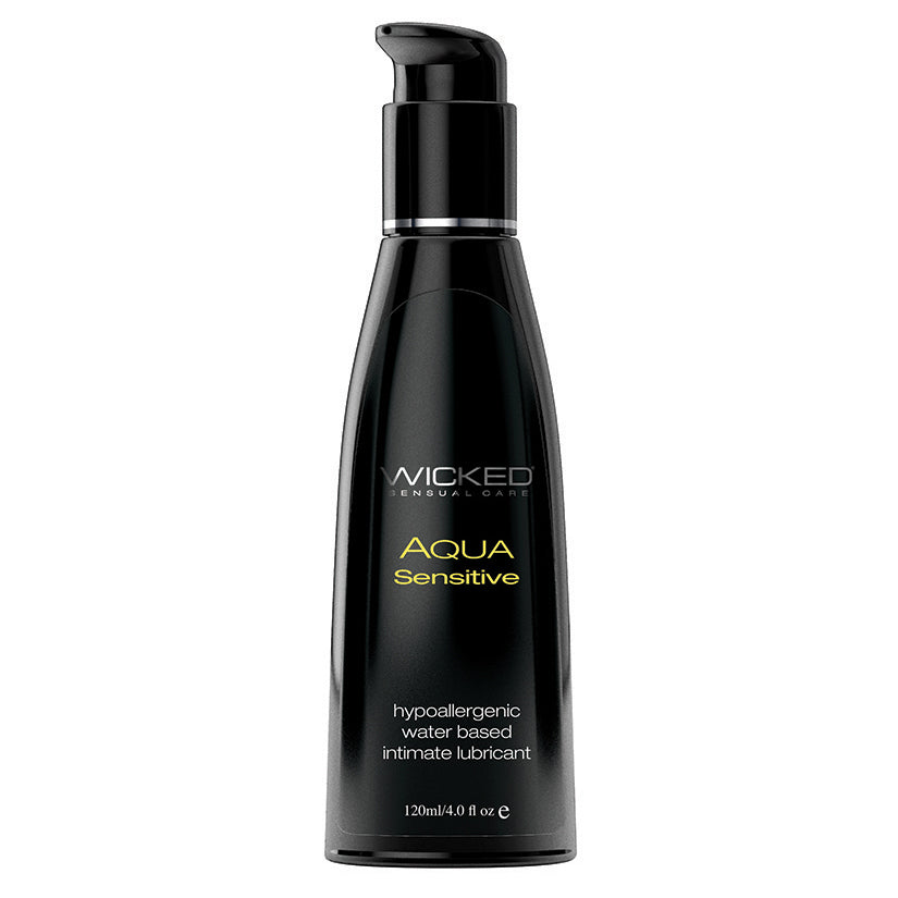 Wicked Aqua Sensitive Lube 4oz 90204
