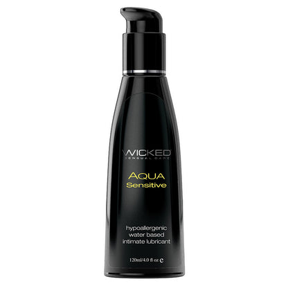Wicked Aqua Sensitive Lube 4oz 90204